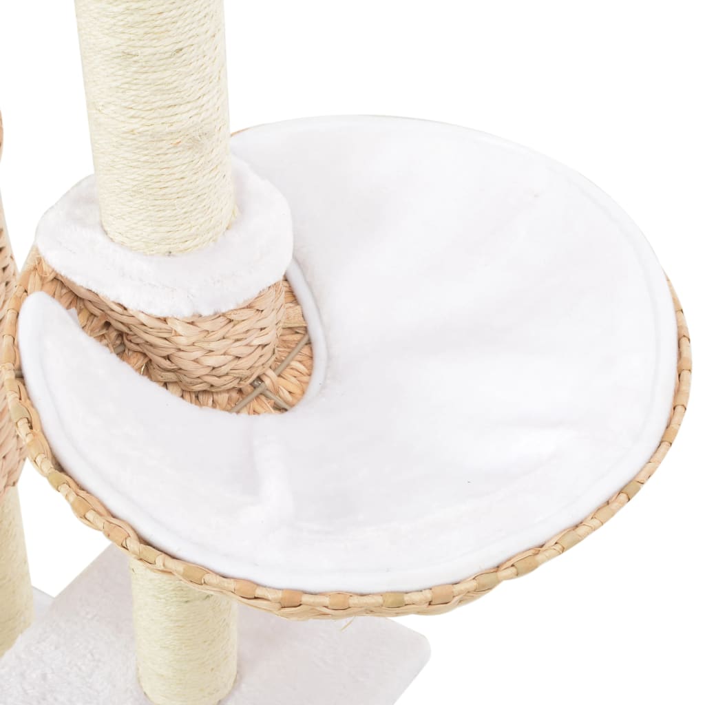 Cat Tree with Sisal Scratching Post Seagrass